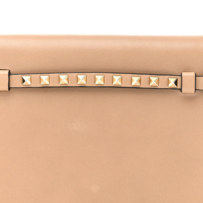 Valentino Garavani Nappa Rockstud Wristlet Clutch Alpaca 7 of 9