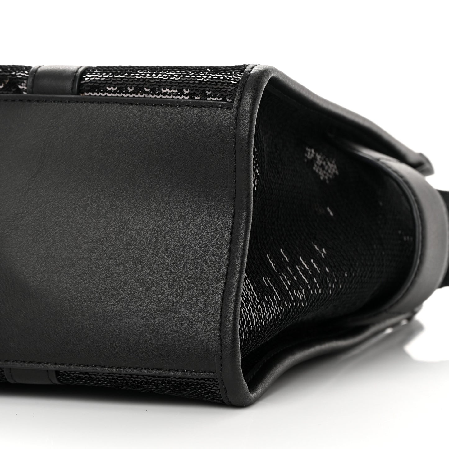Sequin Medium The Tote Bag Black
