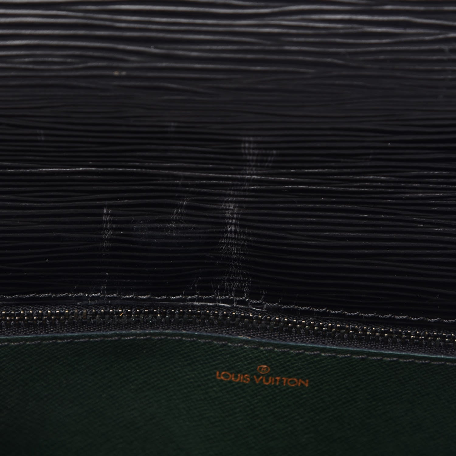 Louis Vuitton Epi Pochette Trapeze Black 8 of 14