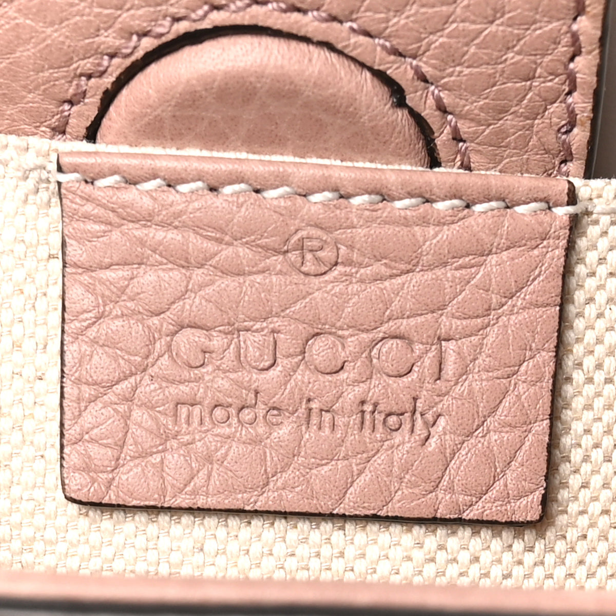 Calfskin Mini Bamboo Shopper Tote Dark Cipria