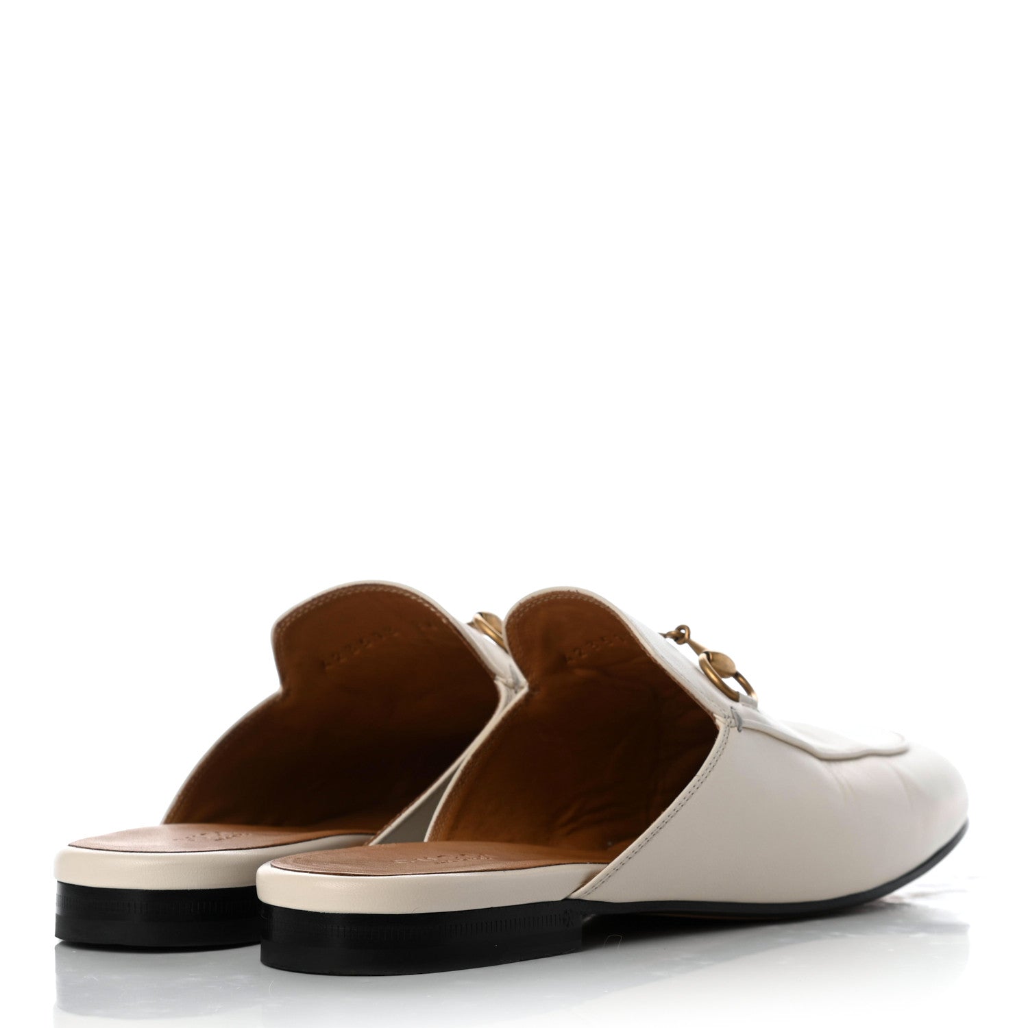 Gucci Malaga Kid Womens Princetown Slippers 36.5 Mystic White 4 of 10