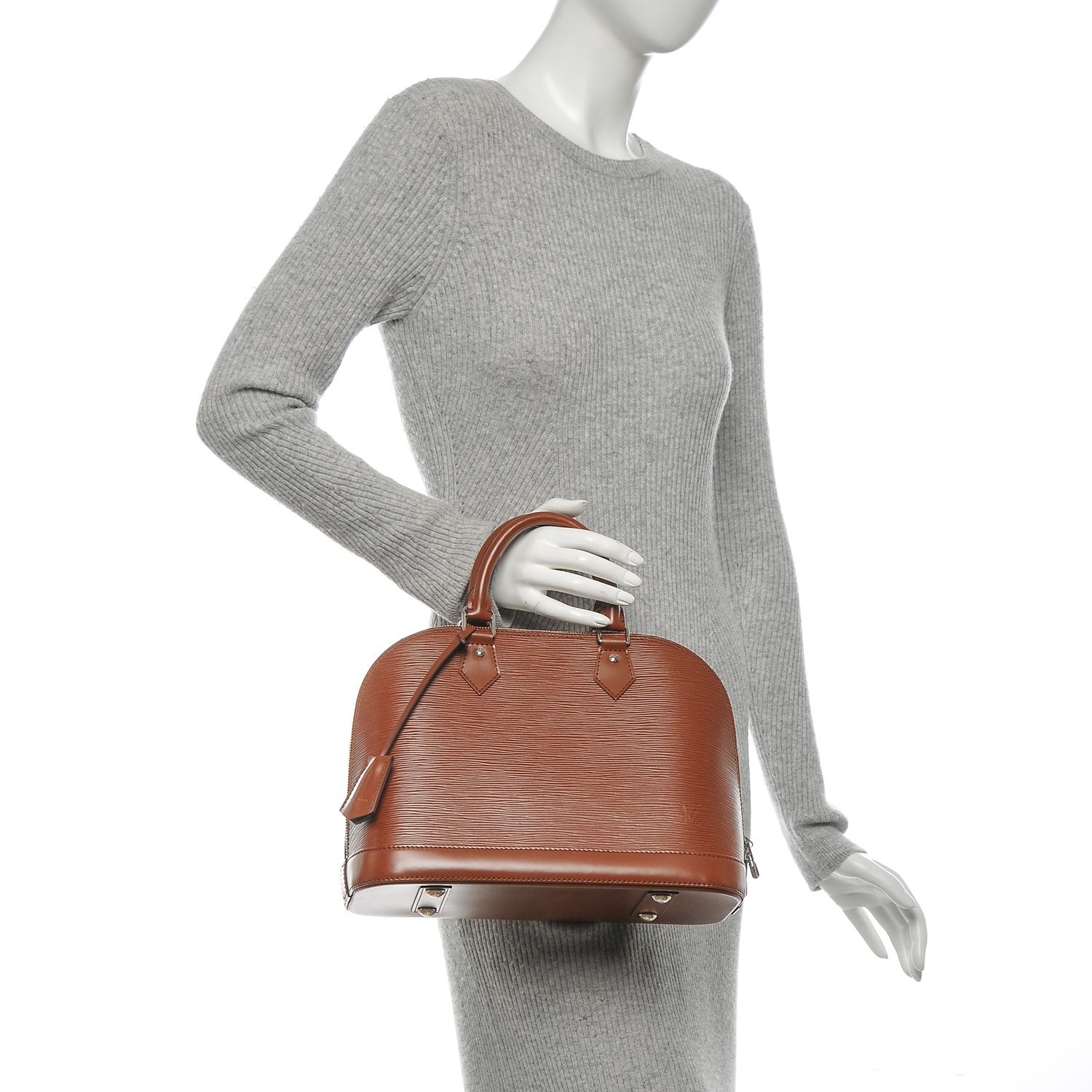 Louis Vuitton Epi Alma PM Cannelle 2 of 7