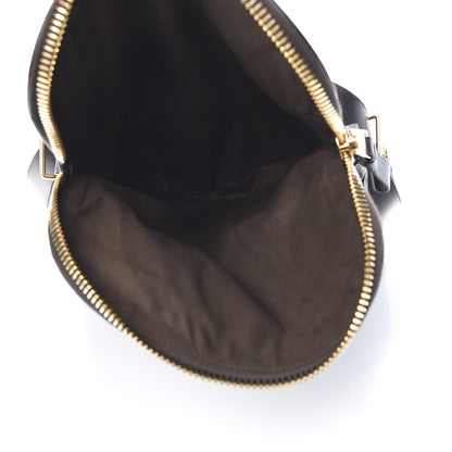 Tom Ford Pebbled Calfskin Large Jennifer Dark Brown 6 of 15