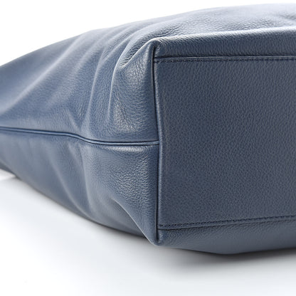 Mulberry Soft Small Grain Calfskin Tessie Hobo Blue 10 of 11