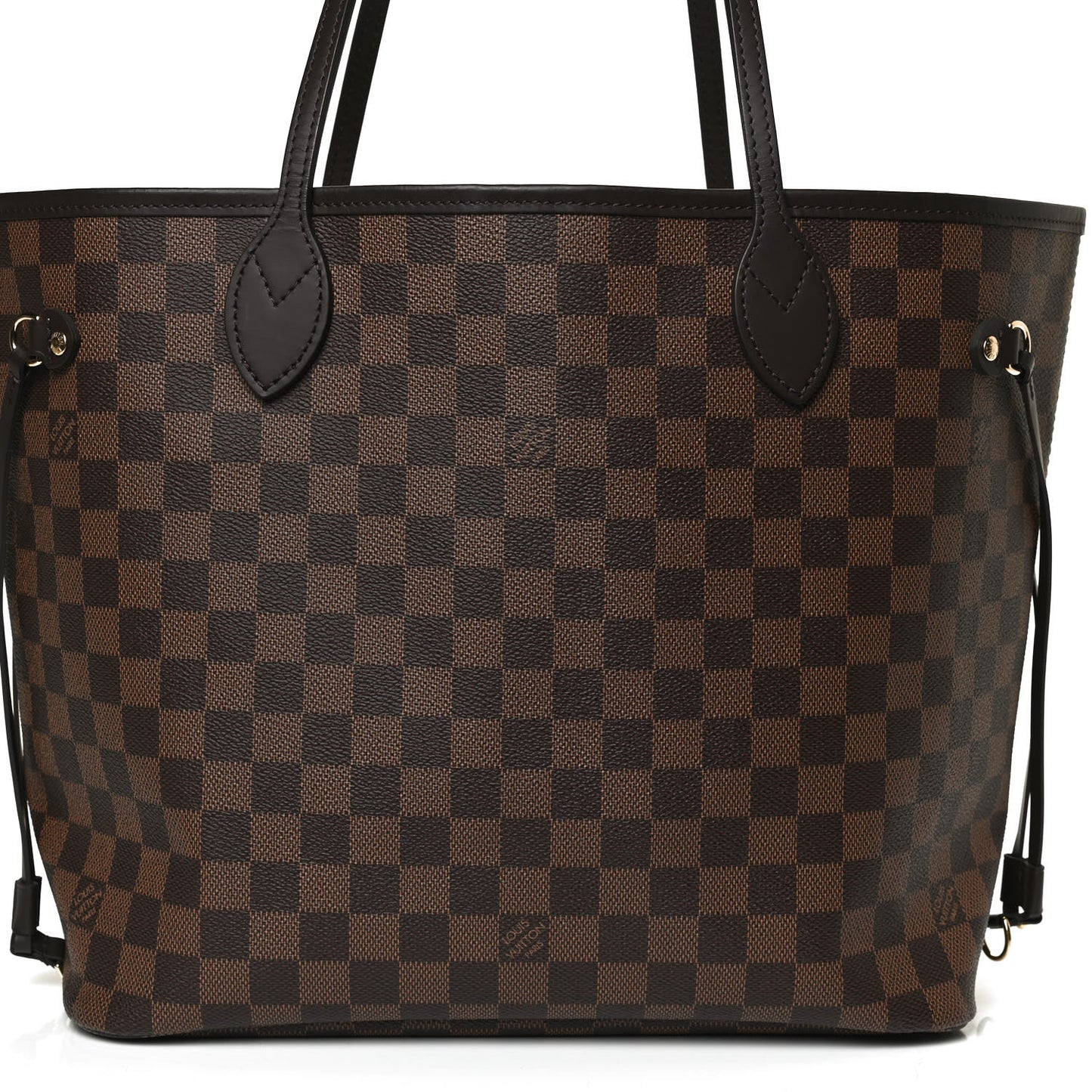 Damier Ebene Neo Neverfull MM Rose Ballerine