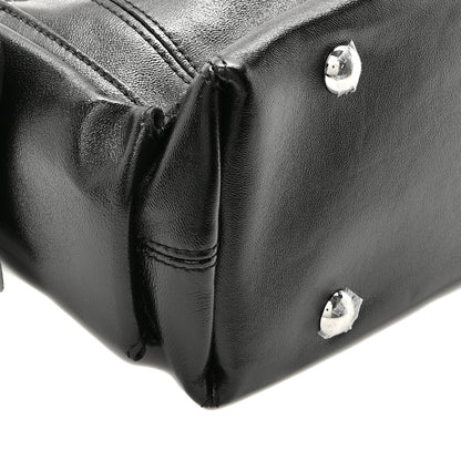 Louis Vuitton Lambskin CarryAll Cargo Vibe PM Black 8 of 9