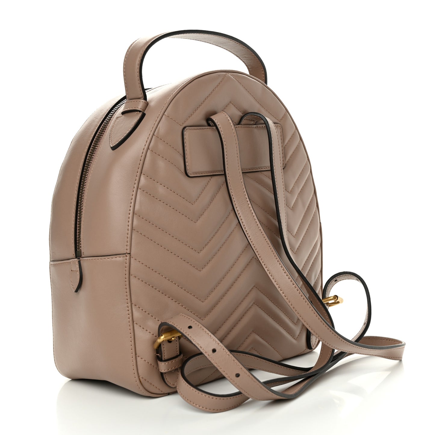 Calfskin Matelasse GG Marmont Backpack Porcelain Rose