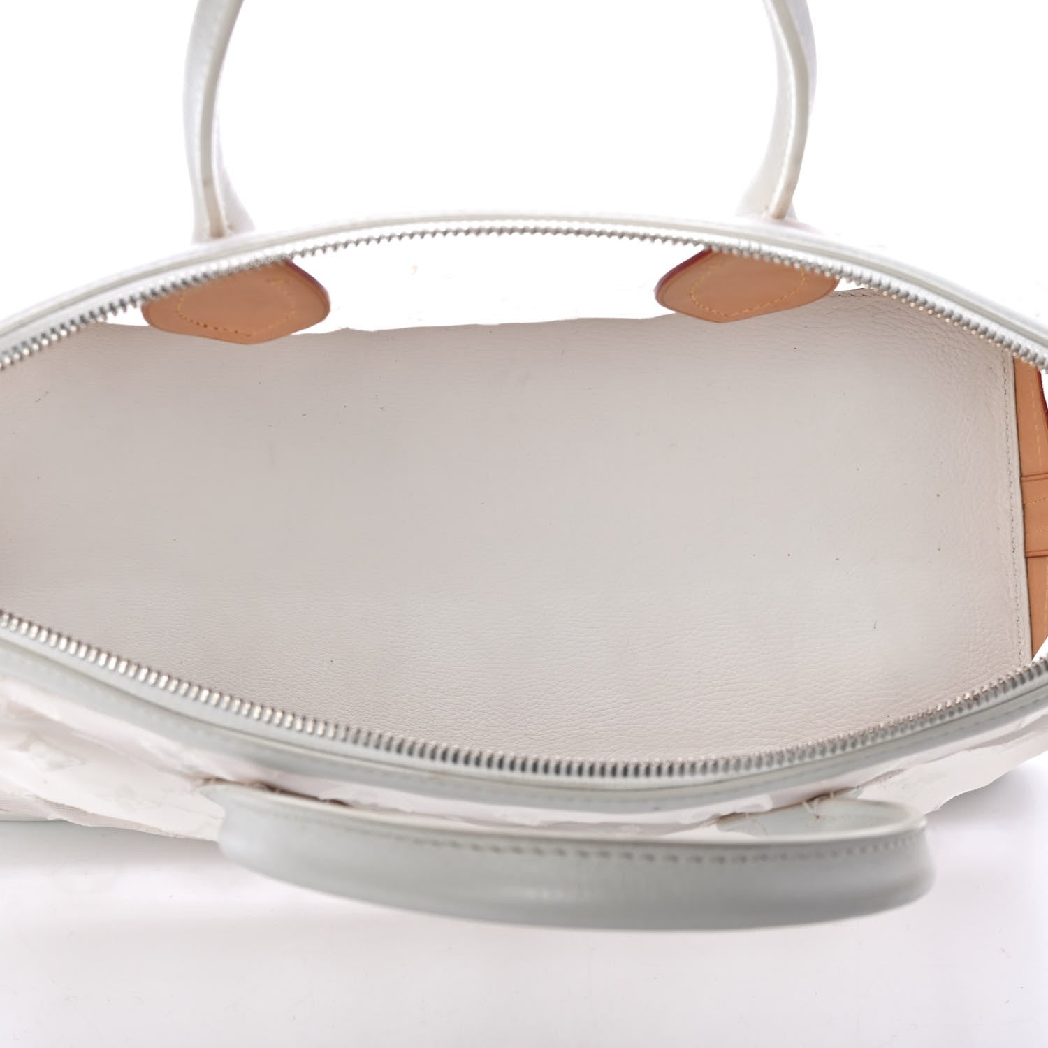 Louis Vuitton Monogram Transparence Lockit East-West White 3 of 5