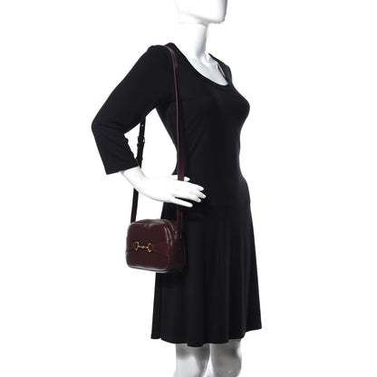 Celine Lambskin Crecy Camera Bag Burgundy 2 of 11