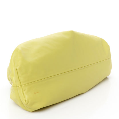 Bottega Veneta Smooth Butter Calf The Pouch Oversized Clutch Kiwi 4 of 11