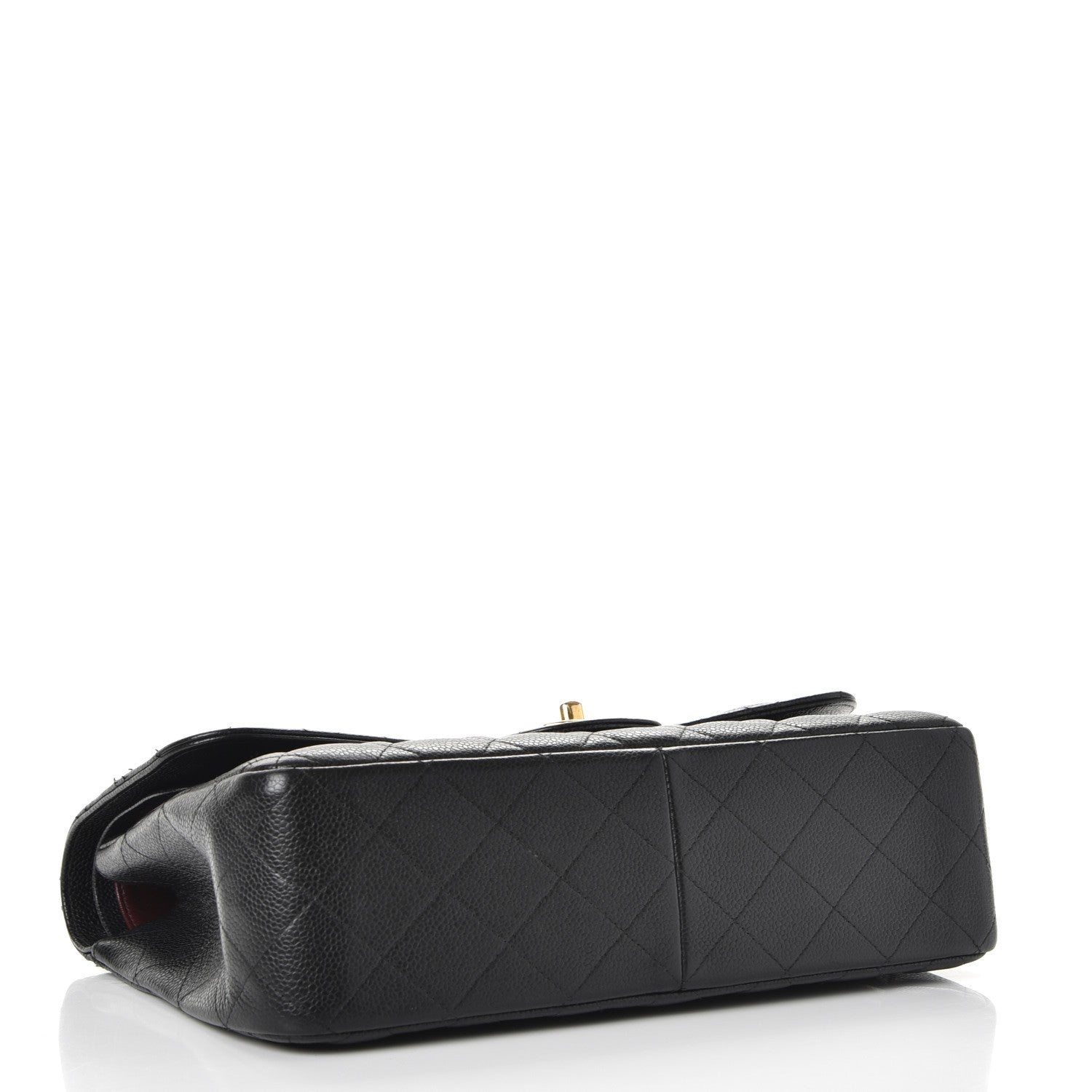 Chanel Caviar Quilted Jumbo Double Flap Black 5 of 9