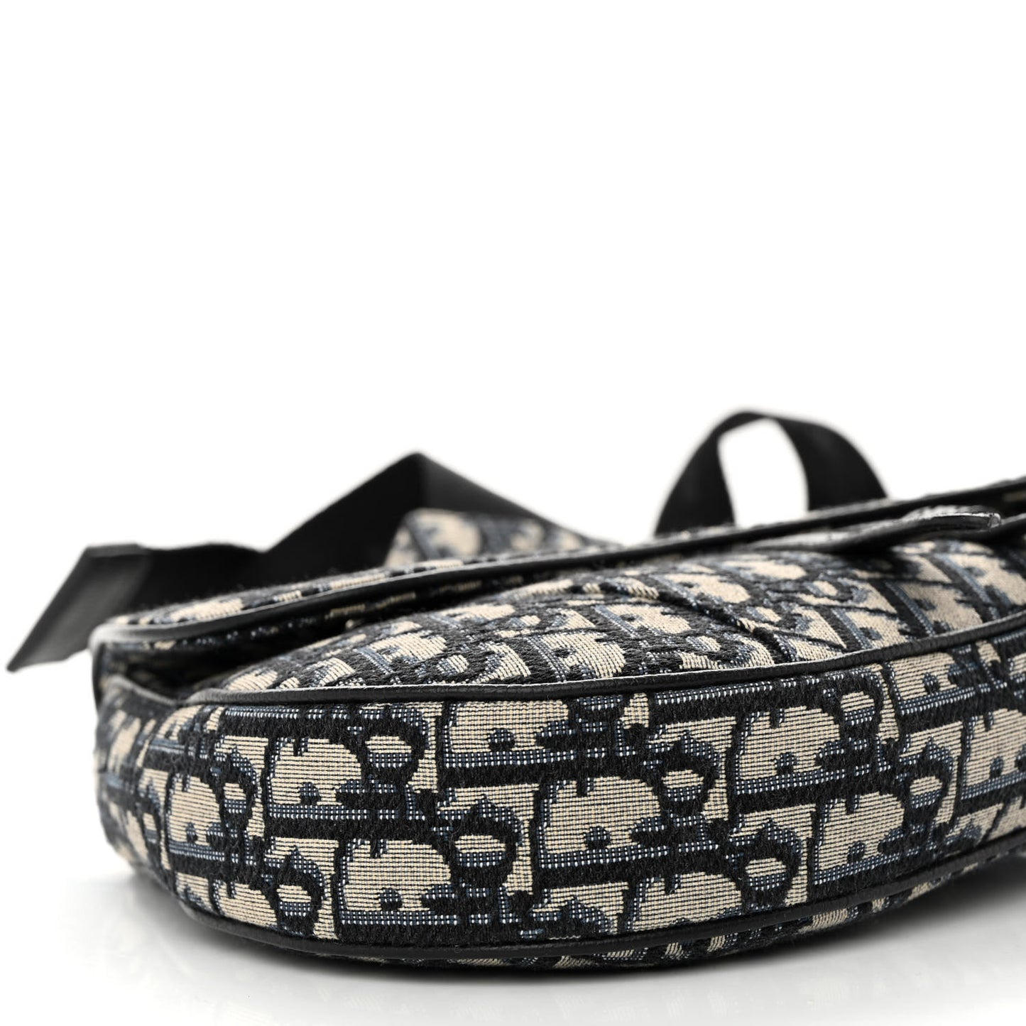 Oblique Mens Saddle Bag Blue