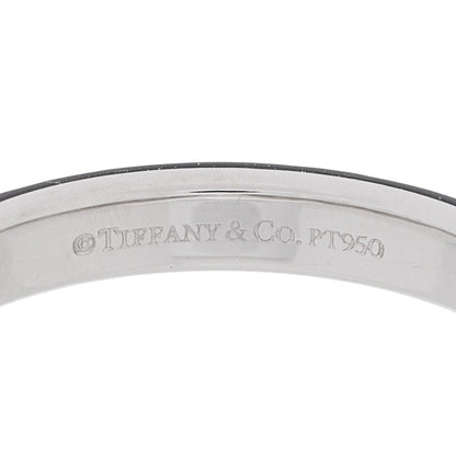 Tiffany Platinum Logo Band Ring 54 7 4 of 4