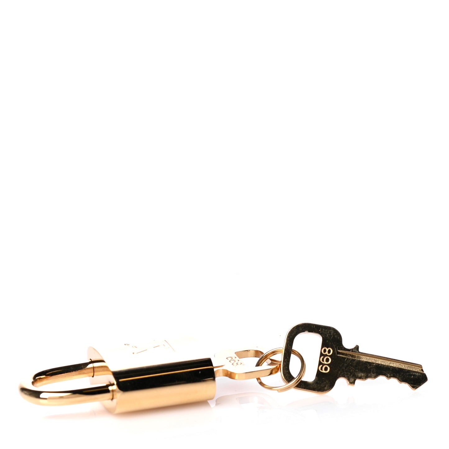 Brass Lock and 2 Keys Set #668