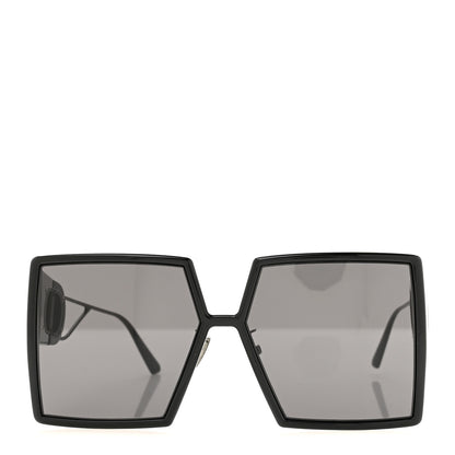 Christian Dior Acetate Monochrome Square 30 Montaigne SU Sunglasses Black 2 of 8