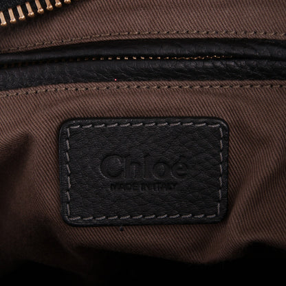 Chloe Calfskin Medium Marcie Satchel Black 7 of 8