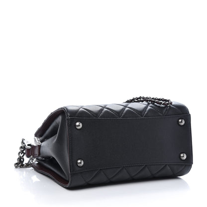 Chanel Caviar Quilted Small CC Bucket Bag Black 4 of 10