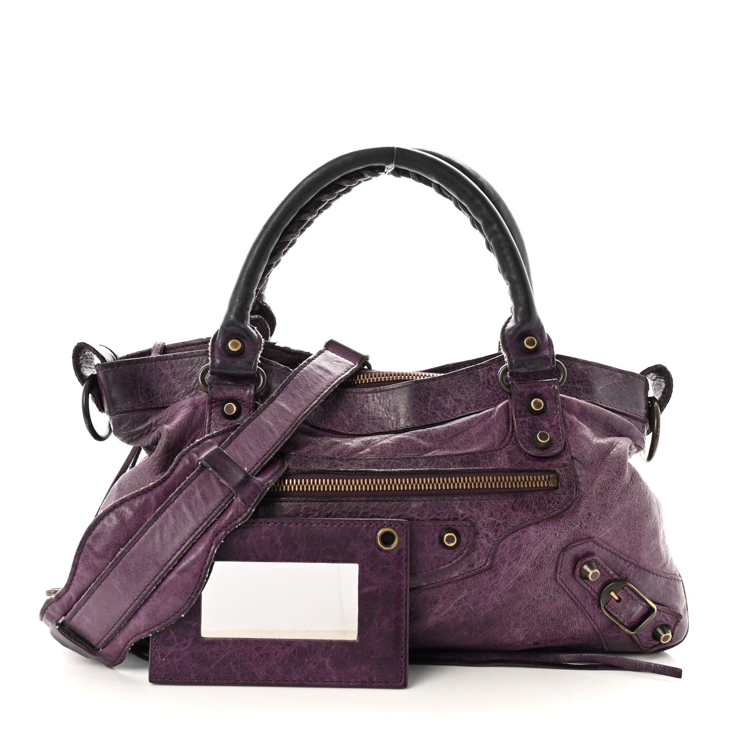Balenciaga Agneau Classic Hardware First Raisin 3 of 11