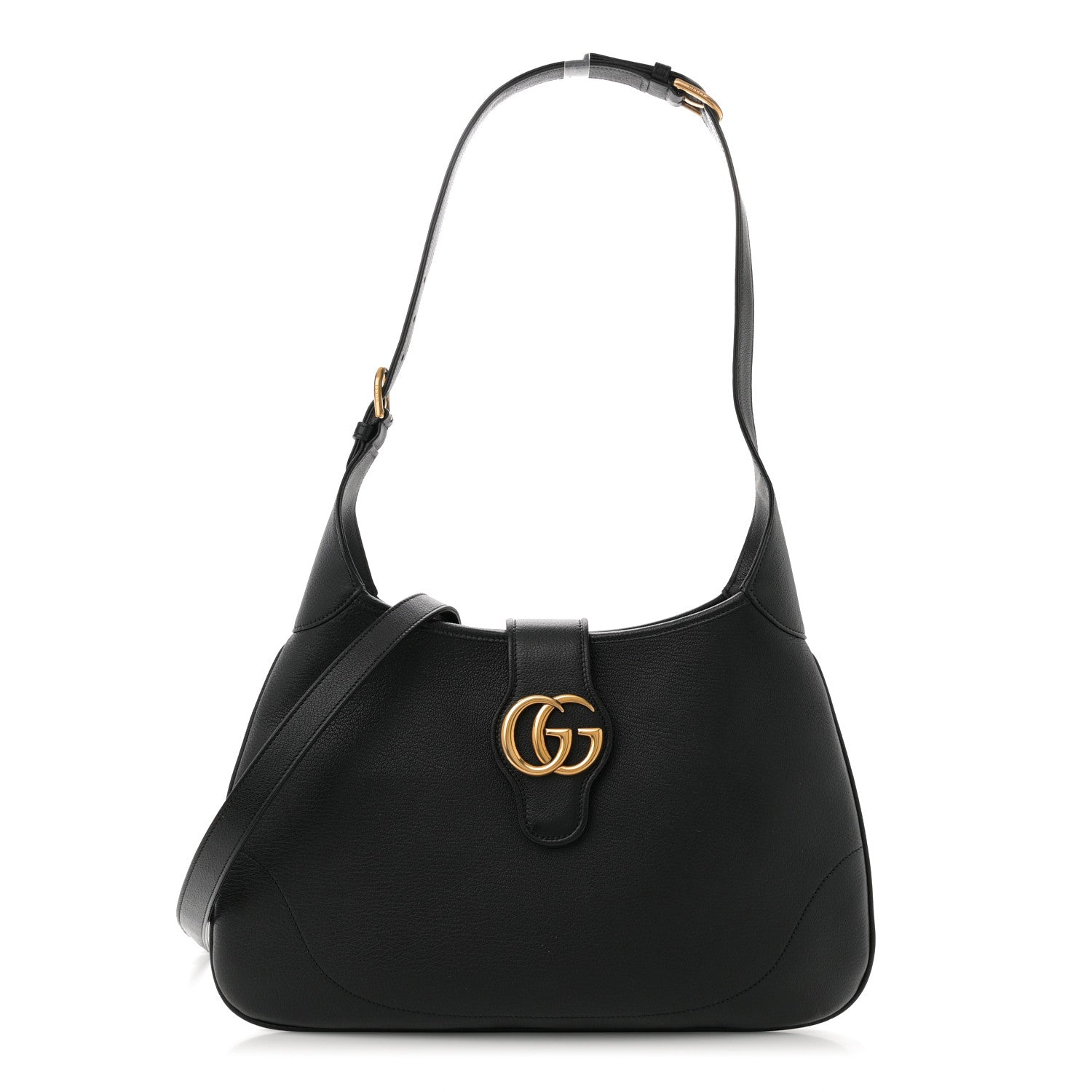 Gucci Goatskin Medium Aphrodite Shoulder Bag Black 1 of 11