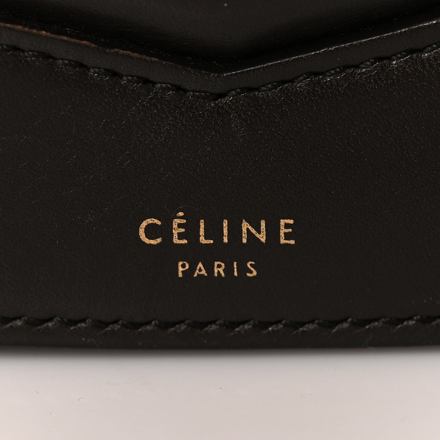 Celine Supersoft Calfskin Medium Trotteur Wood 6 of 9