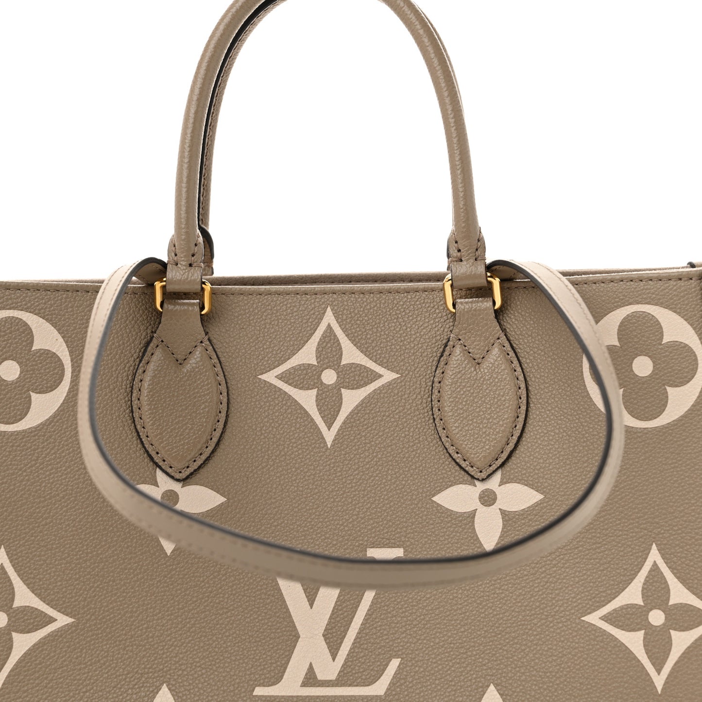 Empreinte Monogram Giant Onthego MM Tourterelle Creme