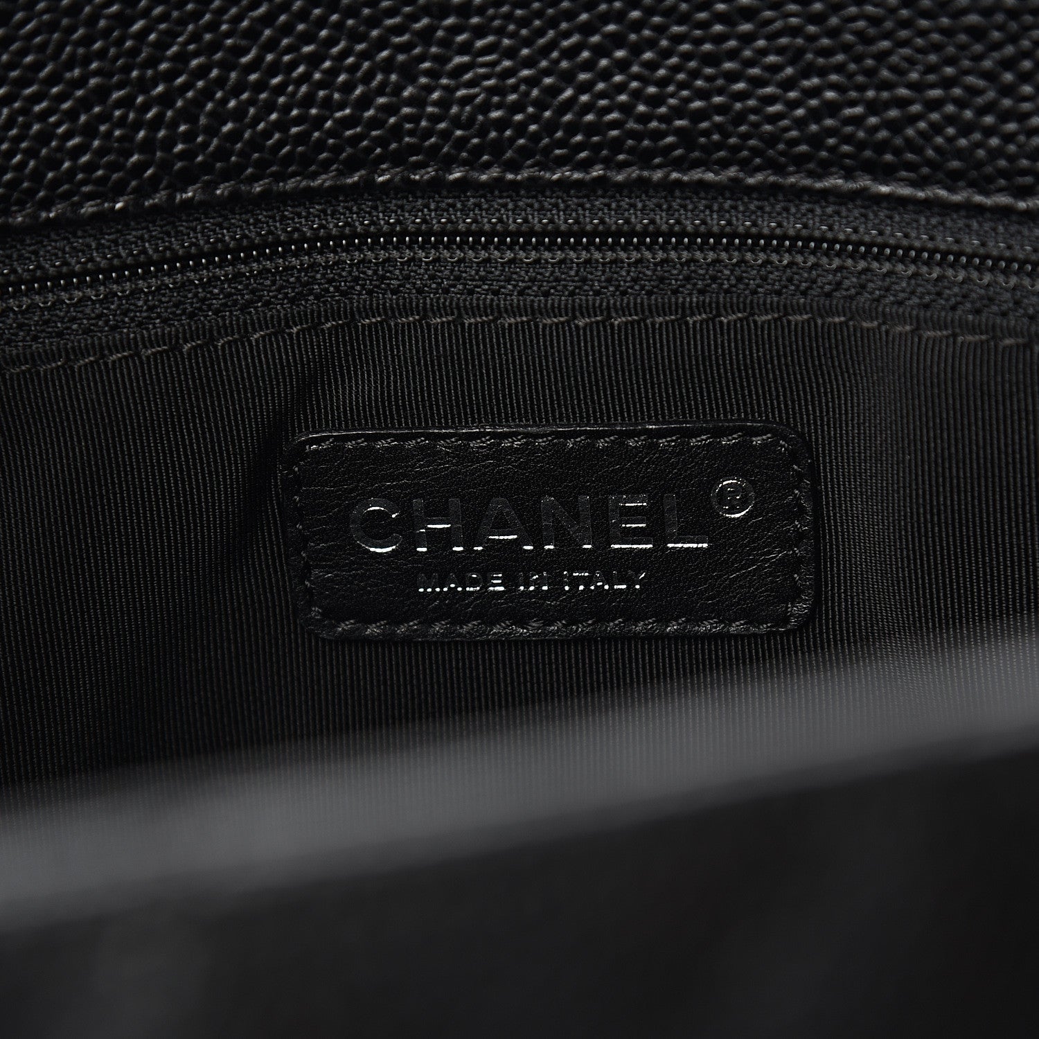 Chanel Caviar Quilted Grand Shopping Tote GST Black 5 of 9
