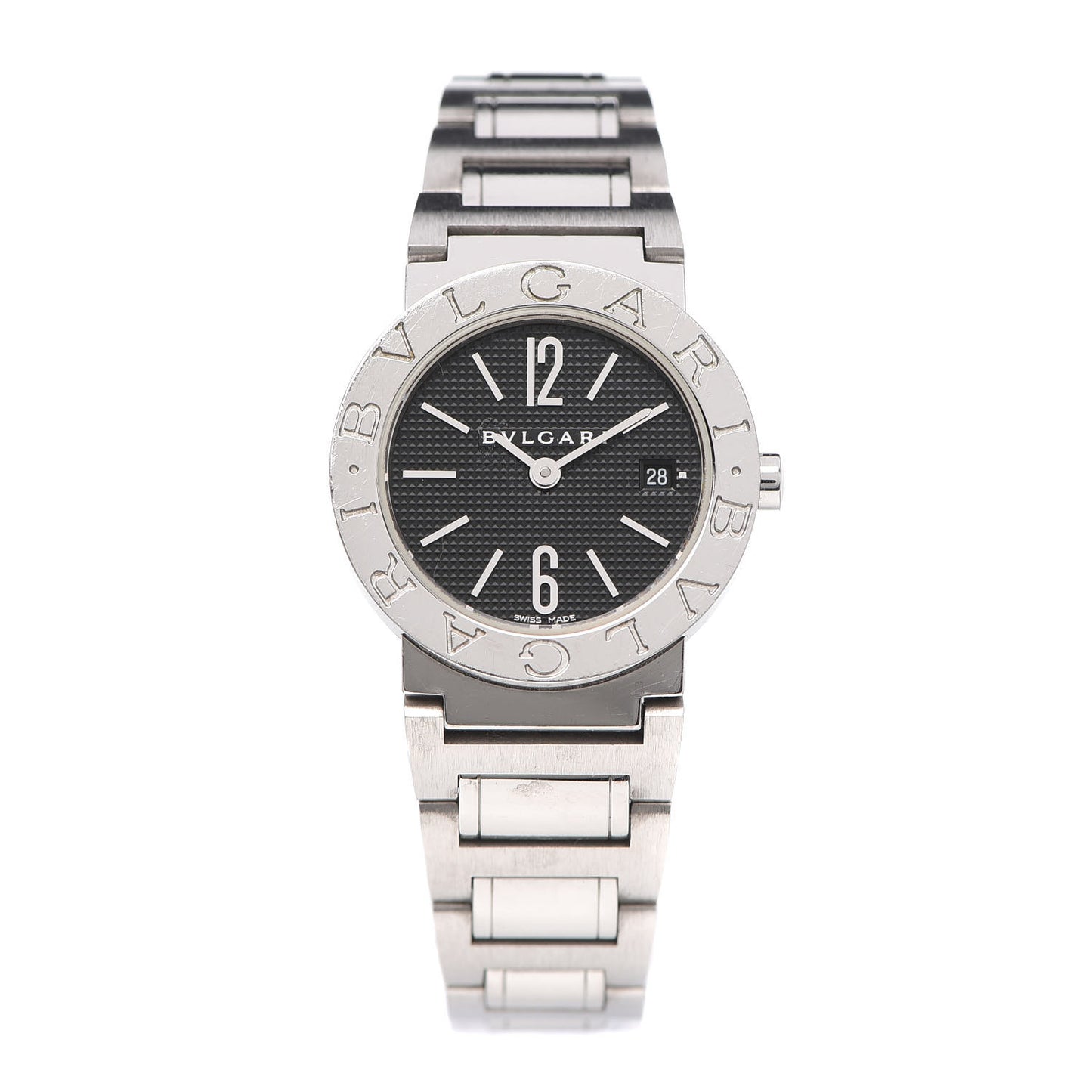 Stainless Steel 26mm Quartz Watch Black