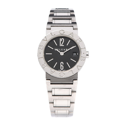 Bulgari Stainless Steel 26mm Quartz Watch Black 1 of 5