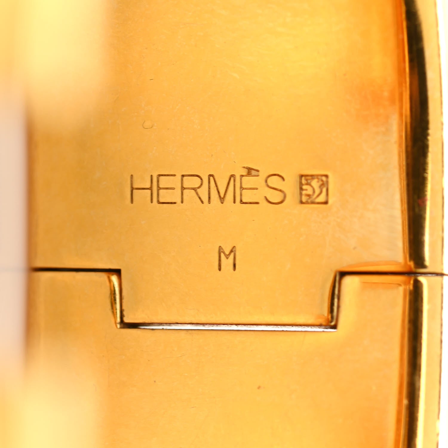 Hermes Enamel Wide Clic Clac H Bracelet PM Black 4 of 6