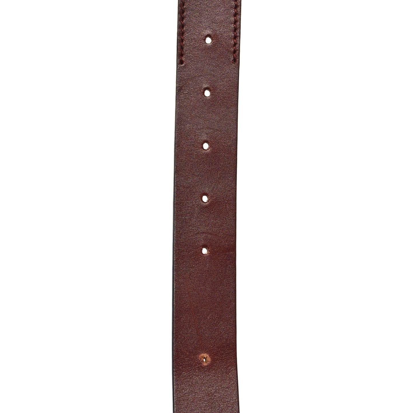 Calfskin Double G Belt 90 38 Brown