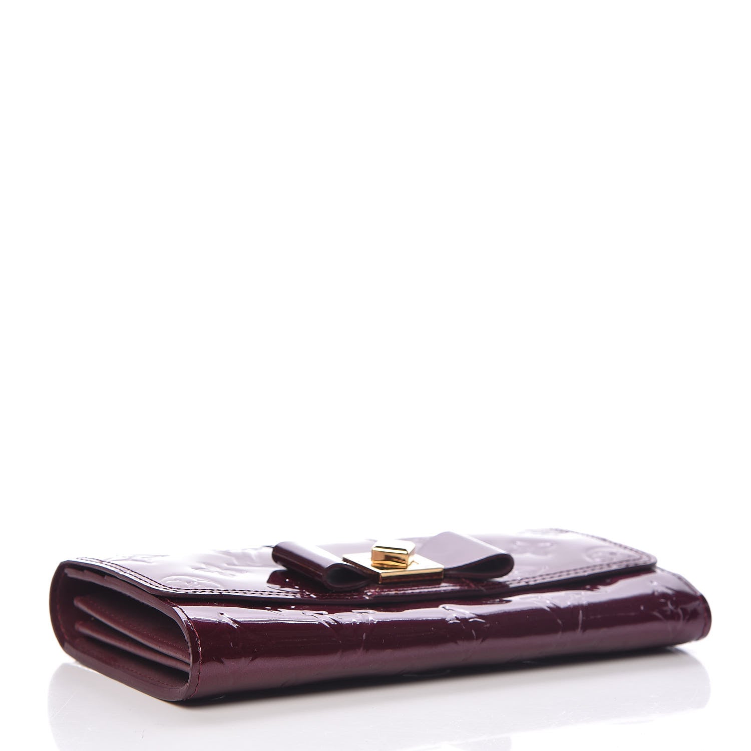 Louis Vuitton Vernis Sarah Noeud Wallet Rouge Fauviste 5 of 8