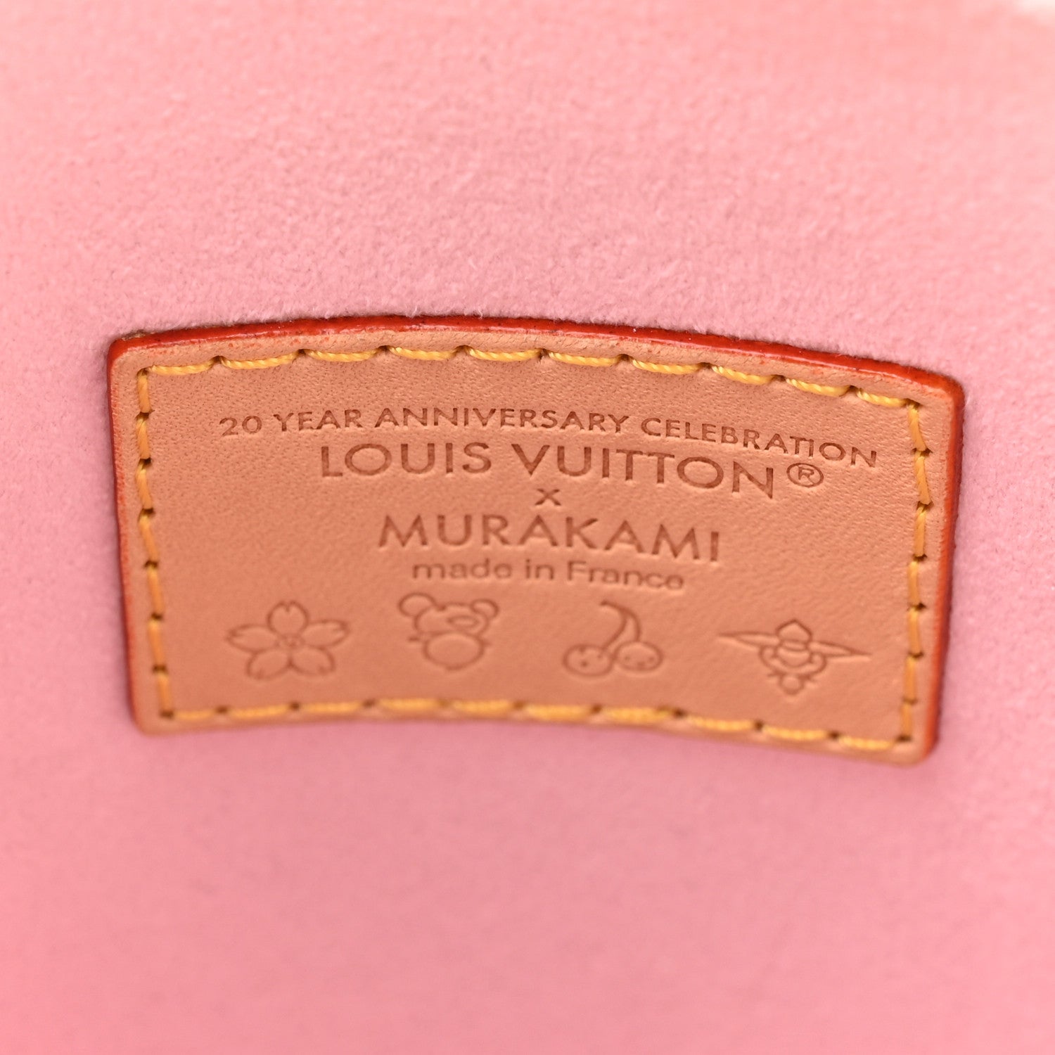 Louis Vuitton LV X TM Monogram Cherry Blossom Nano Bucket Sakura Brown 7 of 10