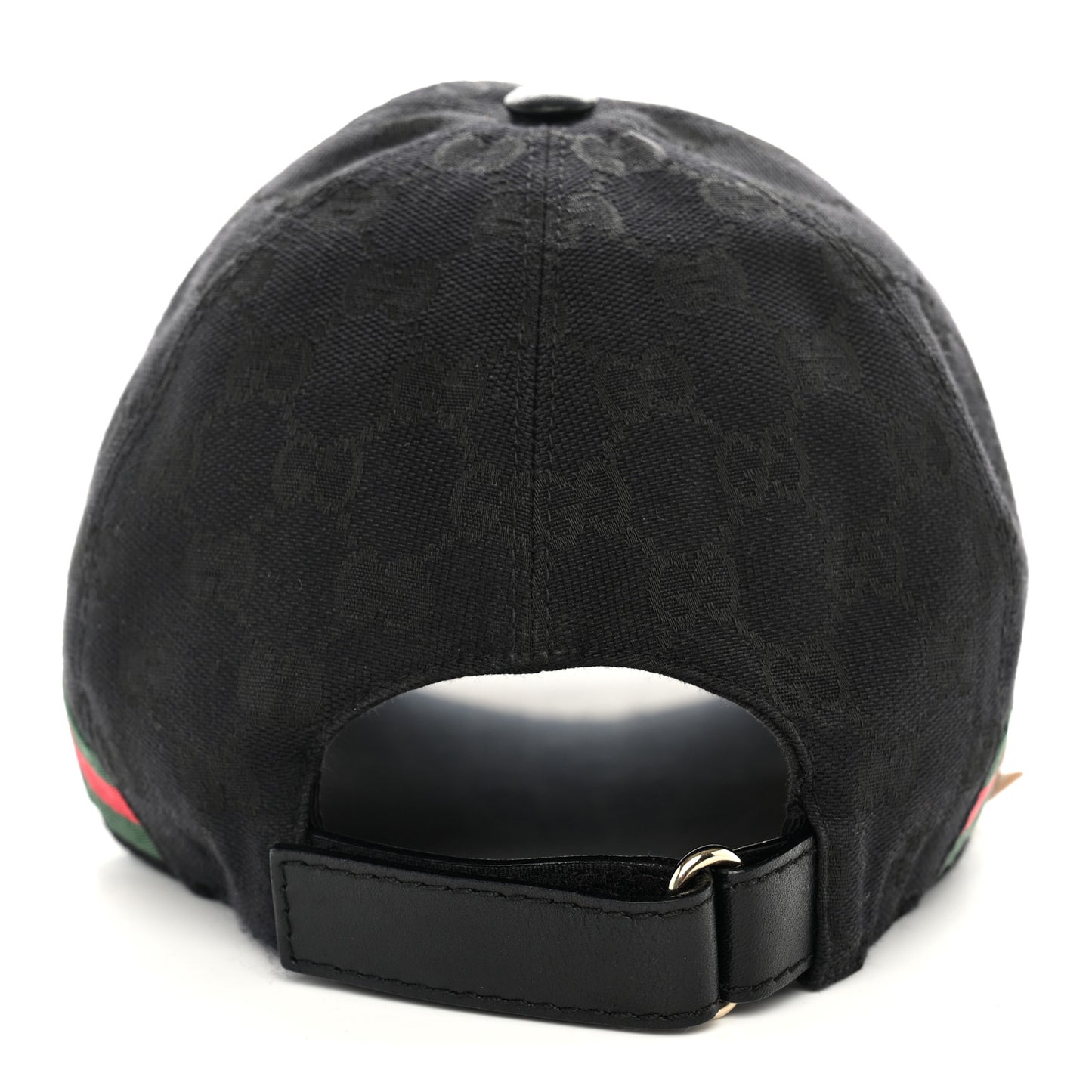Monogram Web Baseball Hat XL Black