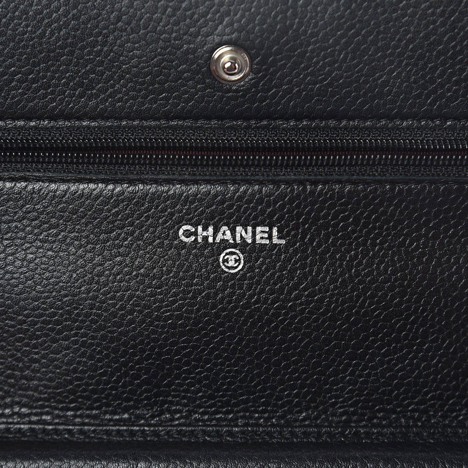Chanel Caviar Quilted Wallet On Chain WOC Black 6 of 11