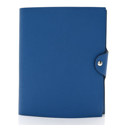 Hermes Togo Ulysse MM Notebook Cover Mykonos 1 of 7
