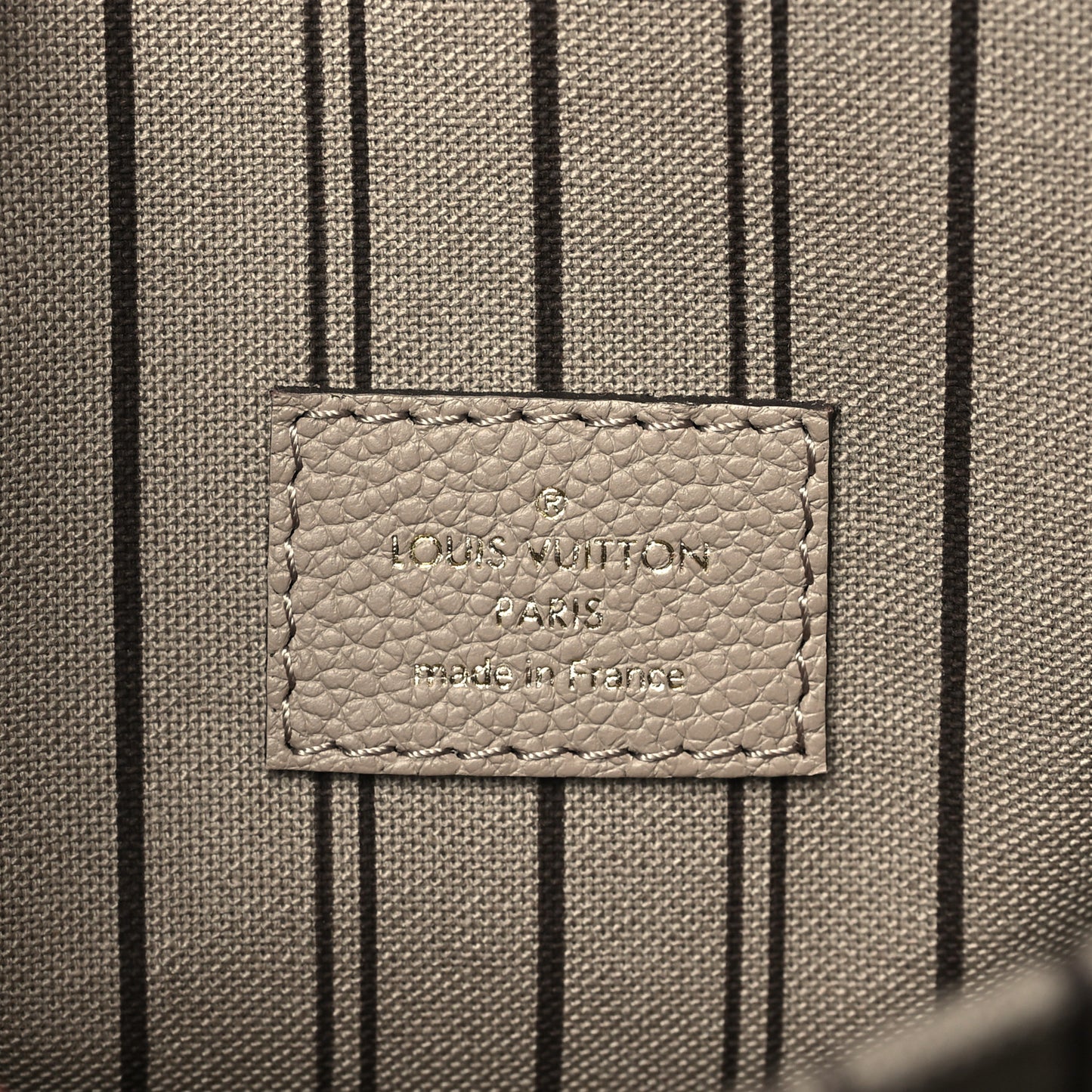 Empreinte Pochette Metis Tourterelle