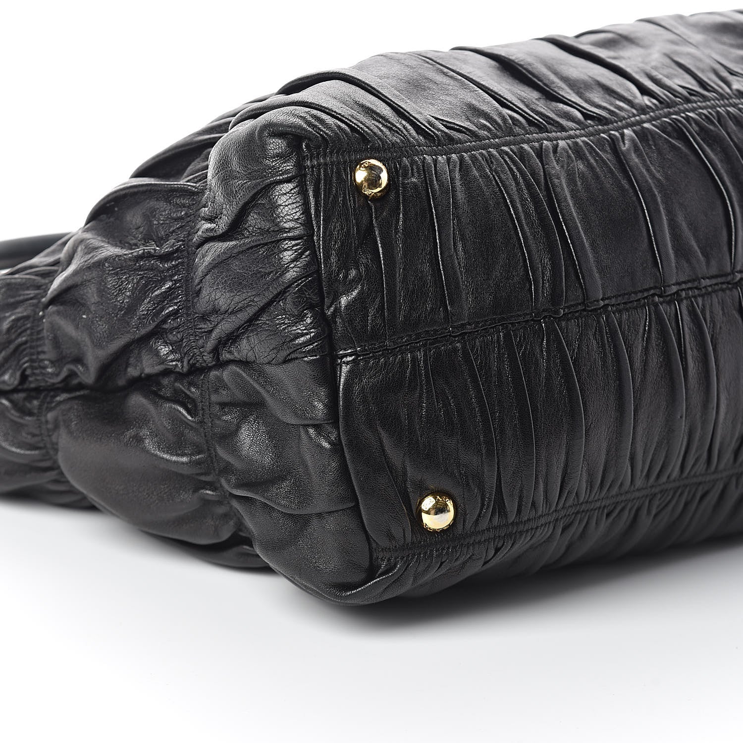Prada Nappa Gaufre Tote Black 8 of 9