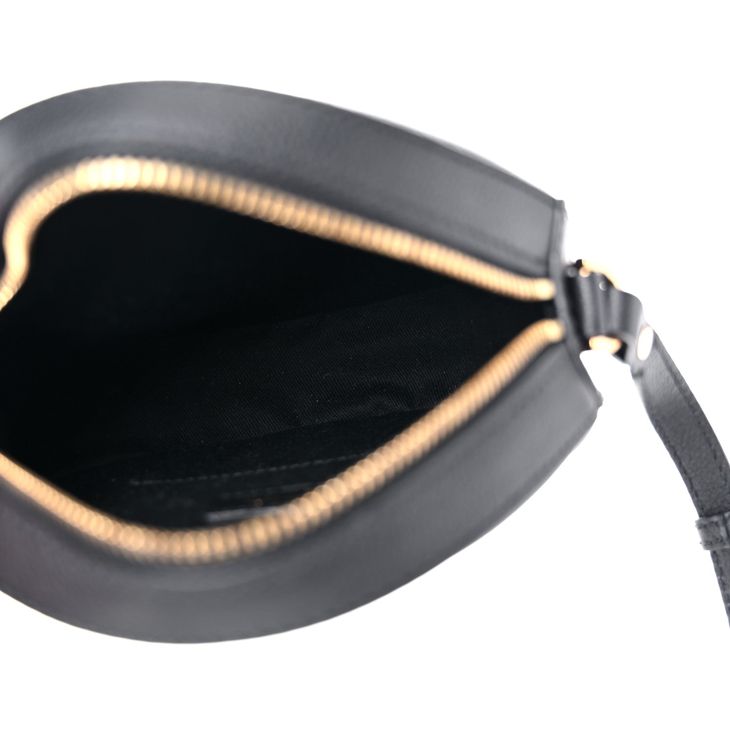 Versace Calfskin La Medusa Round Camera Bag Black 5 of 10