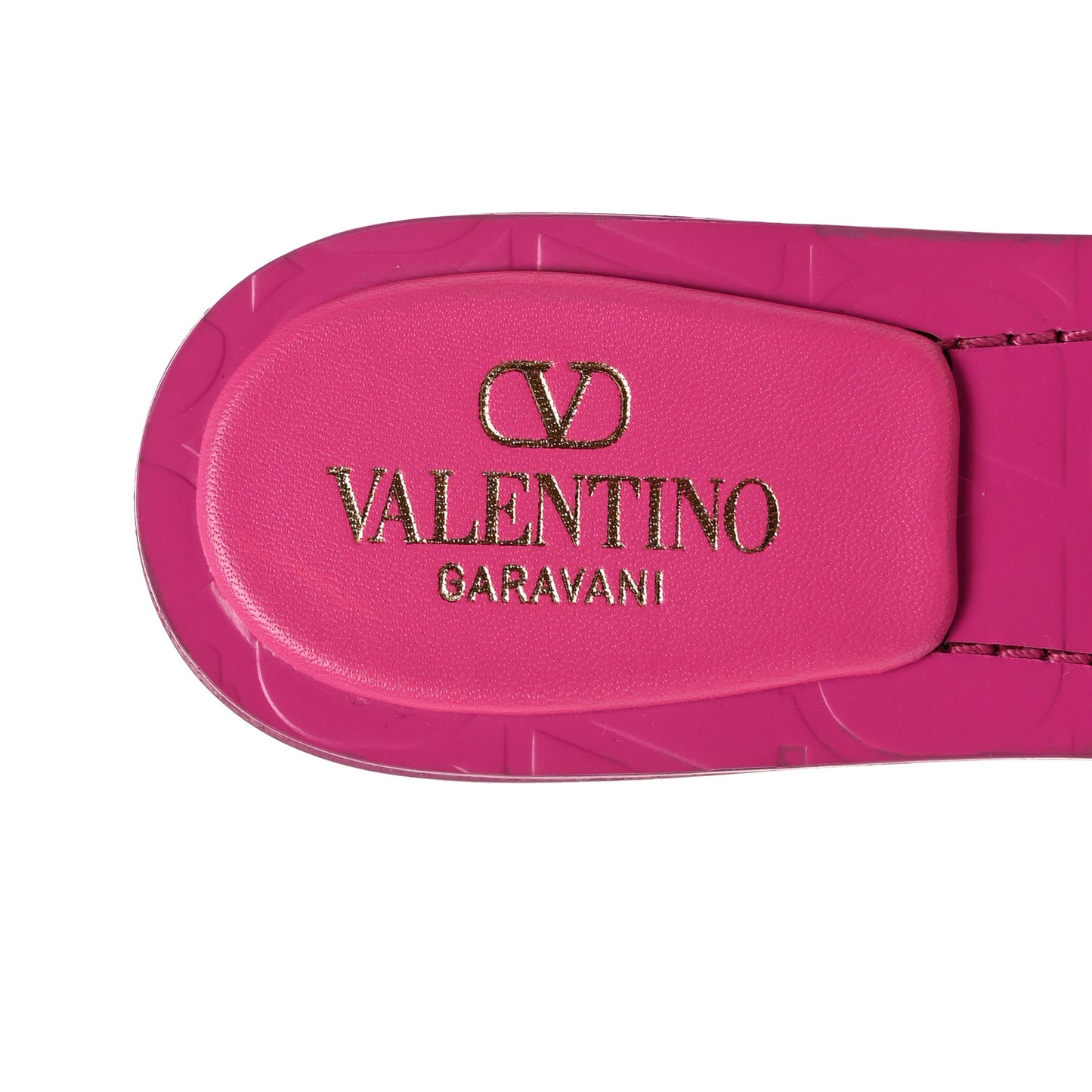 Toile Iconographe Vlogo 5mm Slide Sandals 38 Natural Pink PP