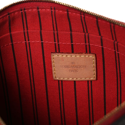 Louis Vuitton Monogram Neverfull MM GM Pochette Cherry 6 of 8