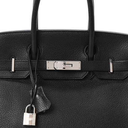 Hermes Togo BIRKIN 30 Black 8 of 10