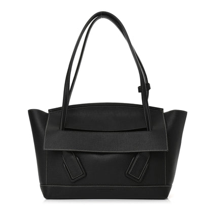 Bottega Veneta Grainy Calfskin Small Arco Black 1 of 8
