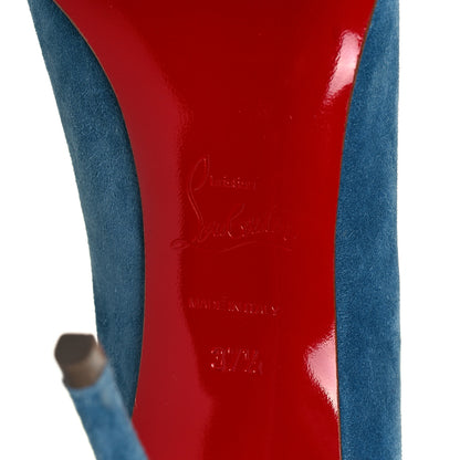 Christian Louboutin Suede So Kate 100 Pumps 37.5 Positano 6 of 8
