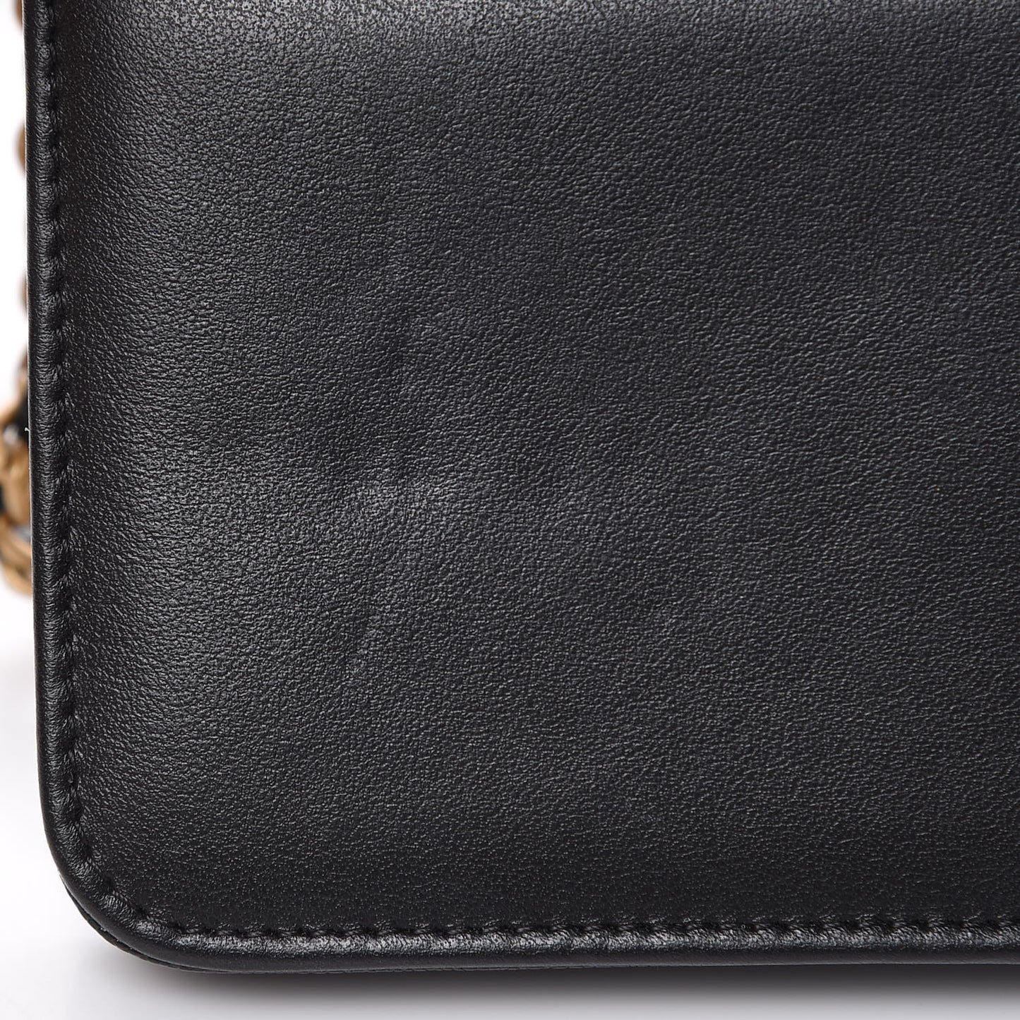 Caviar Quilted Boy Wallet On Chain WOC Black