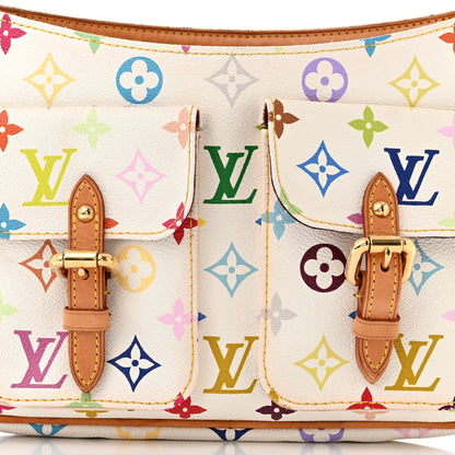 Louis Vuitton LOUIS VUITTON Monogram Multicolor Lodge PM White 7 of 9