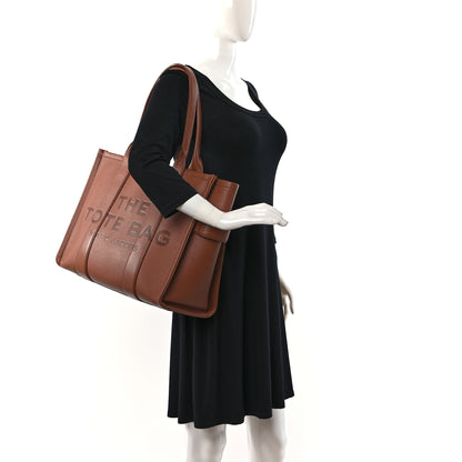 Marc Jacobs Grained Calfskin Large The Tote Bag Argan Oil 2 of 10