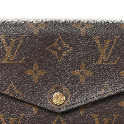 Louis Vuitton Monogram Sarah Wallet NM Fuchsia 8 of 8