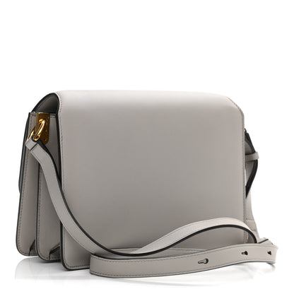Salvatore Ferragamo Calfskin Joanne Crossbody Pale Grey 3 of 9