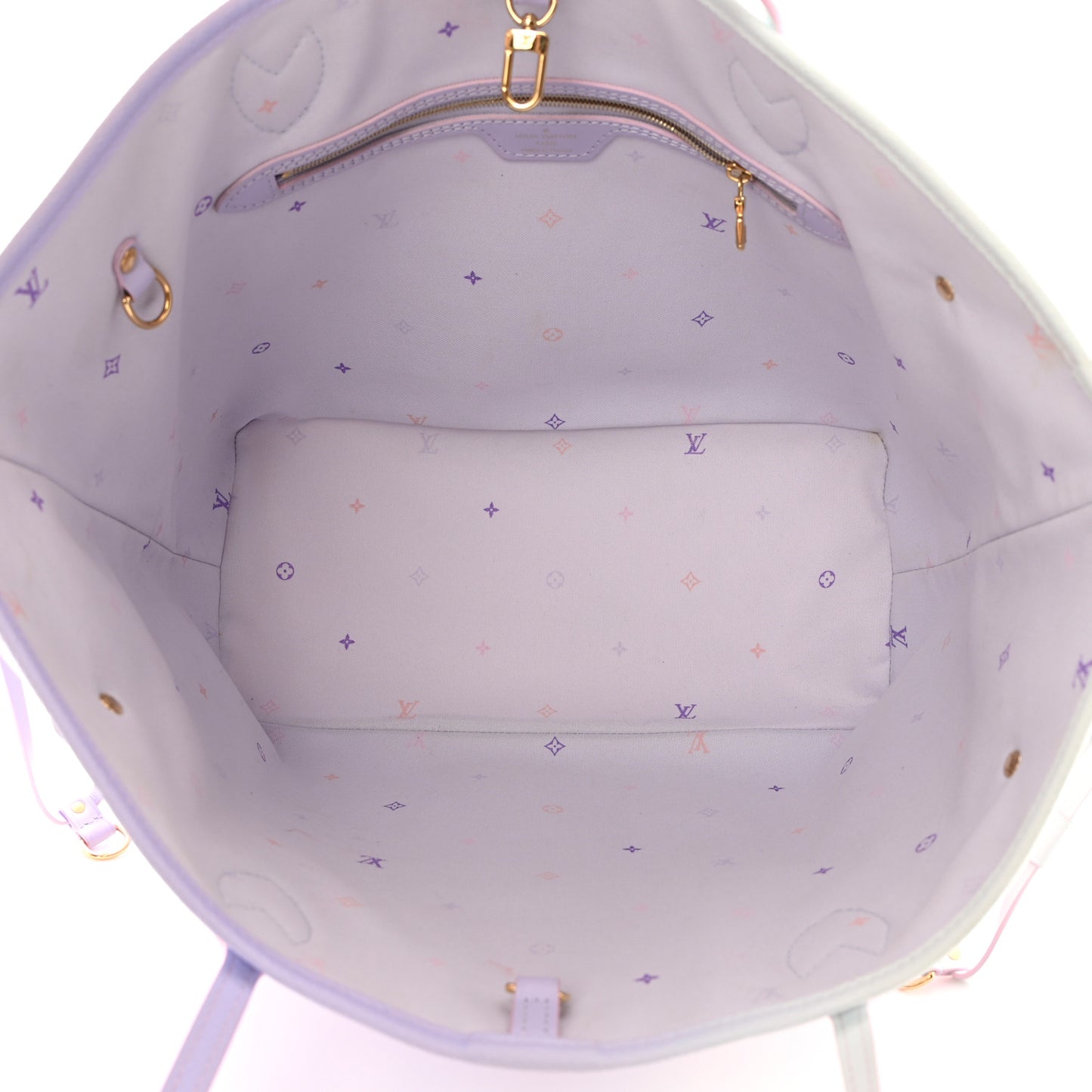 Monogram Giant Spring In The City Neverfull MM Sunrise Pastel