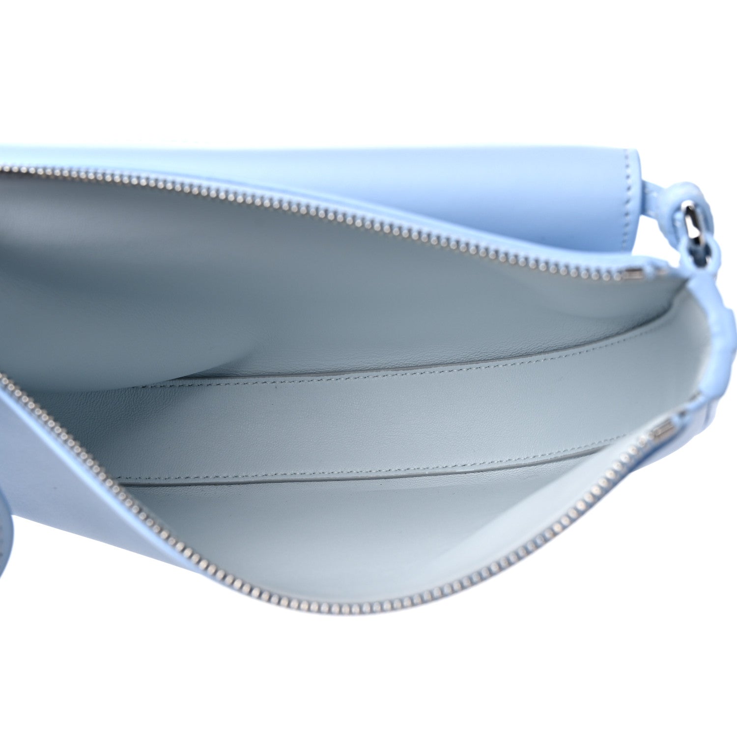 Burberry Smooth Calfskin Mini Double Olympia Pale Blue 4 of 10